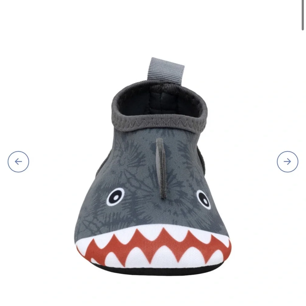 Robeez Shibori shark baby water shoes